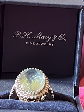 Levian 14k ring earrings and pendant necklace